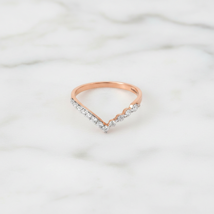 Contemporary Diamond Ring