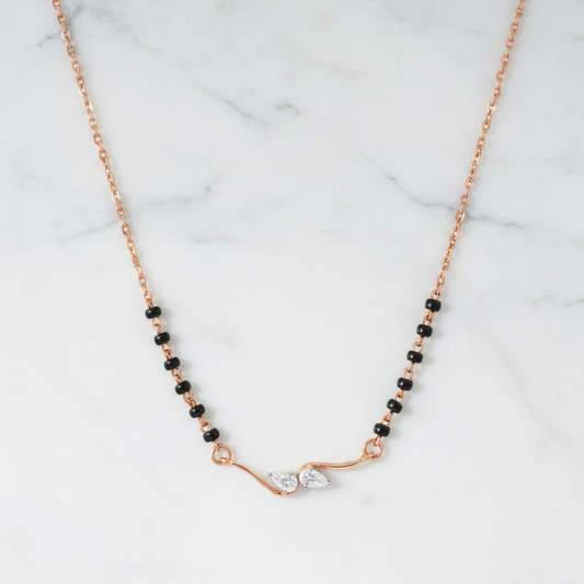 Dainty Diamond Mangalsutra