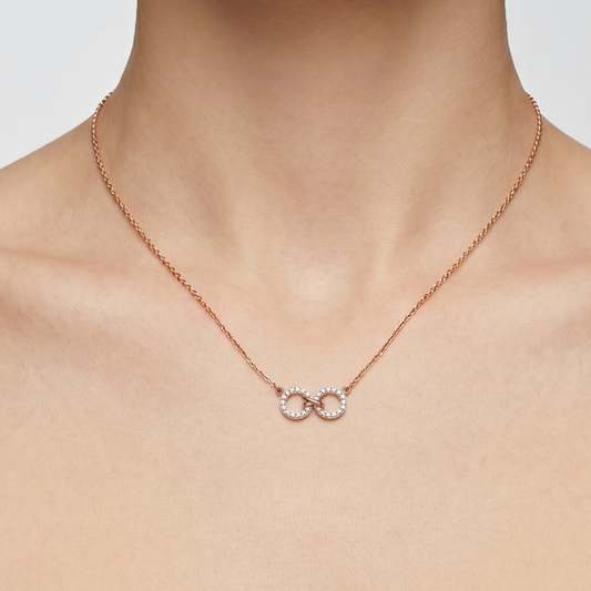 Diamond Duo Necklace