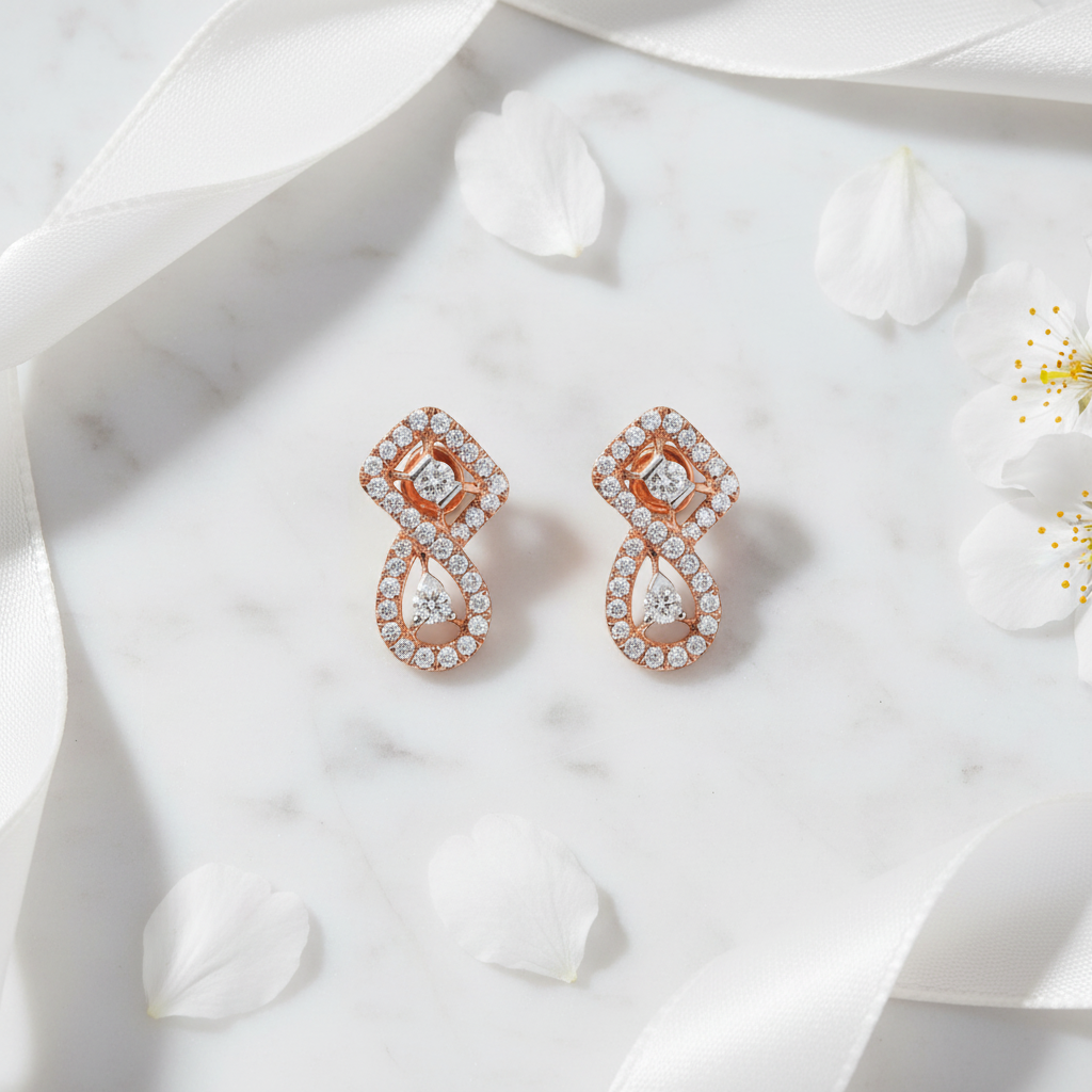 Eternity Diamond Earring