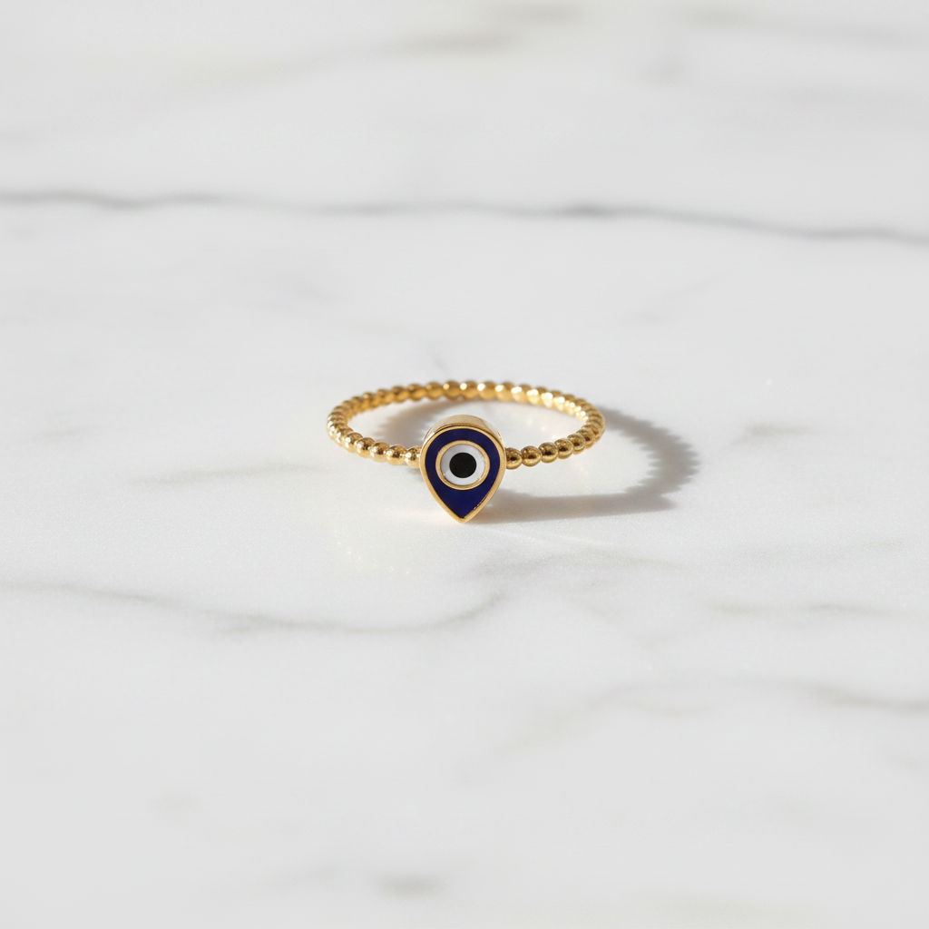 Evileye Gold Ring