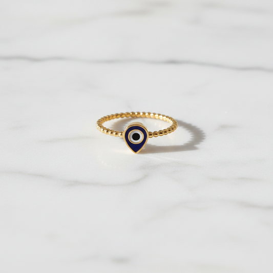 Evileye Gold Ring
