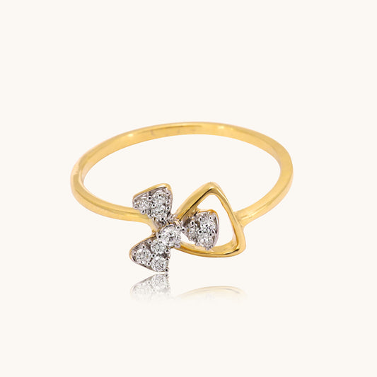 Flare Diamond Ring
