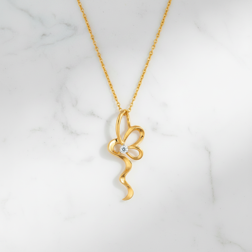 Flower Twirl Pendant