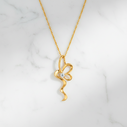 Flower Twirl Pendant
