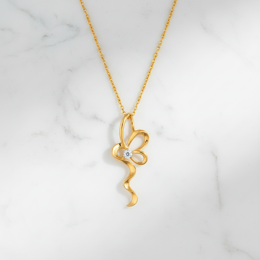 Flower Twirl Pendant
