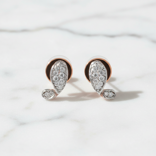 Fly Diamond Earring