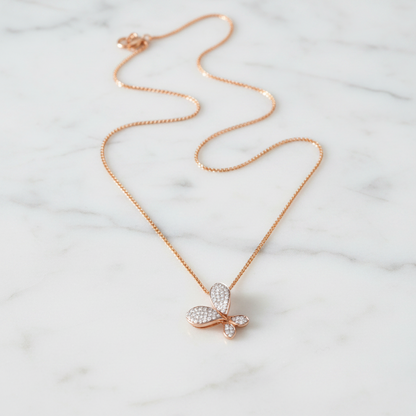 Fly Diamond Pendant