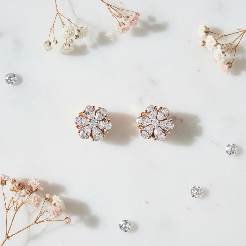Frost Diamond Earring
