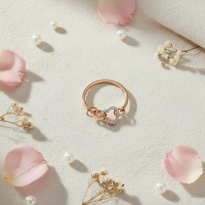 Glowing Heart Ring