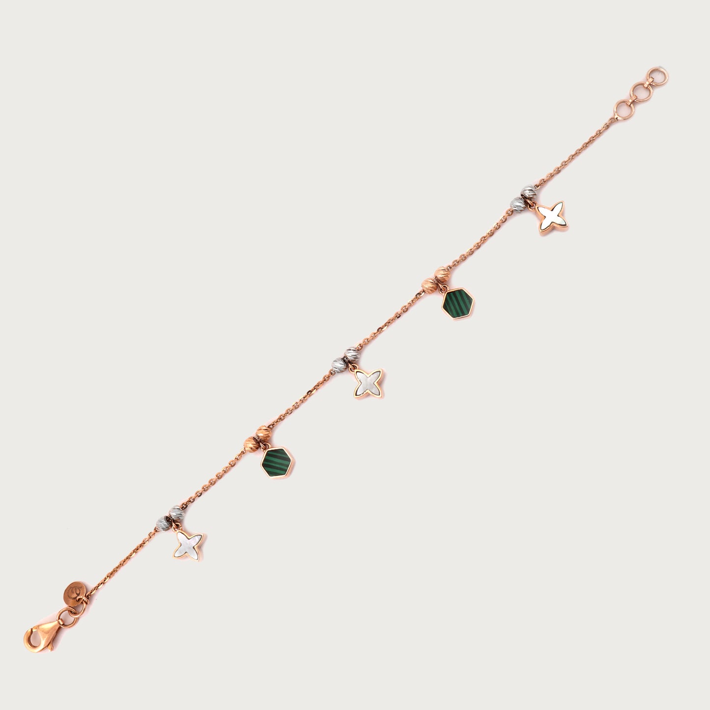 18kt gold cosmos bracelet. Fine celestial jewellery under ₹50,000. Elegant & gift-worthy.