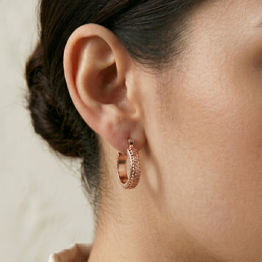 Gold Halo Earrings