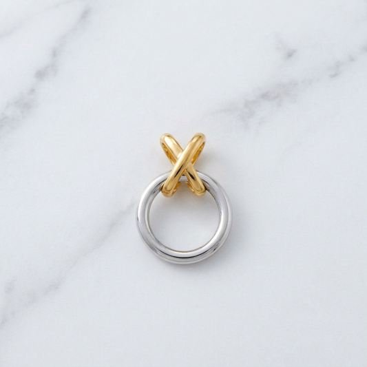 Gold Loop Pendant