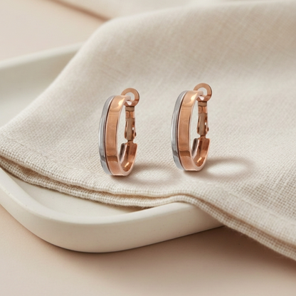 Gold Stripe Earrings