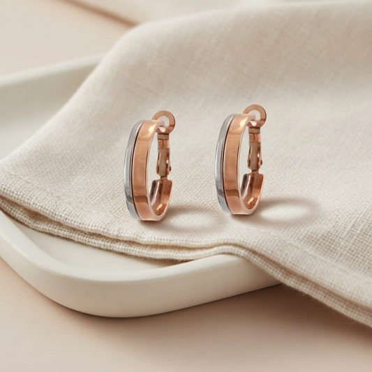 Gold Stripe Earrings