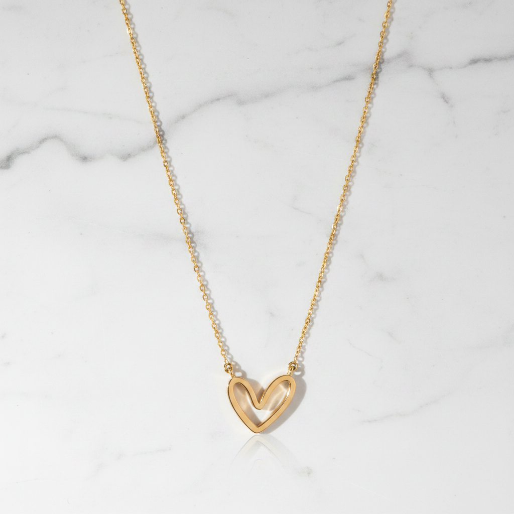 Heart Gold Necklace