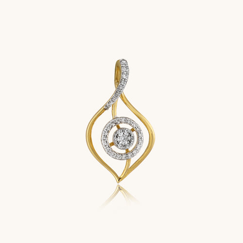 Iris Diamond Pendant