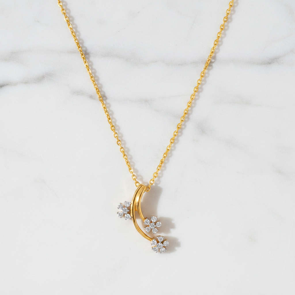 Lily Diamond Pendant