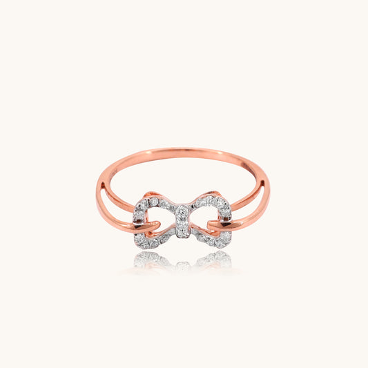 Link Diamond Ring