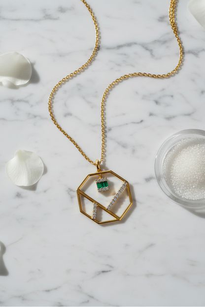 Octalet Diamond Pendant
