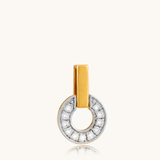 Elevate your elegance with our 18 kt Orb Diamond Pendant from the Spring Edit, priced under 30,000. A perfect addition to your everyday wear jewellery collection, it's also a thoughtful gift for her. Shop now and adorn yourself or a loved one with timeless sophistication