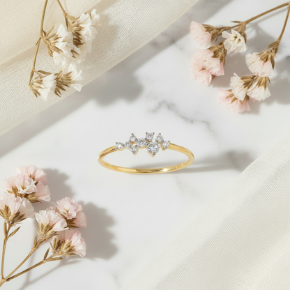 Ornate Diamond Ring