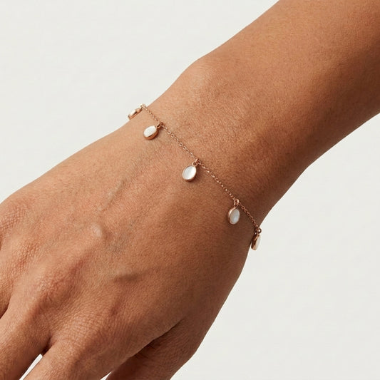 Oval Charm Bracelet