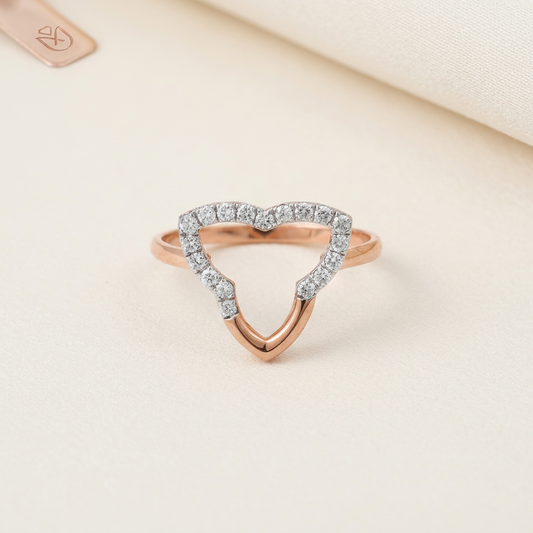 Pattern Diamond Ring