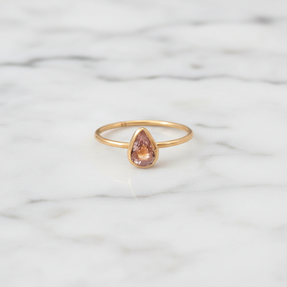 Sapphire Gold Ring