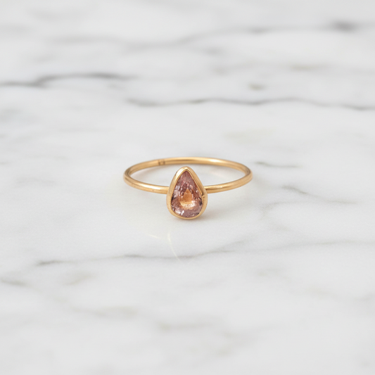 Sapphire Gold Ring