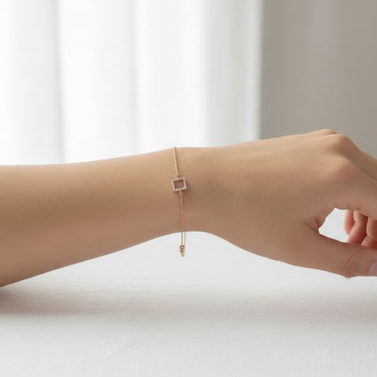 Square Diamond Bracelet