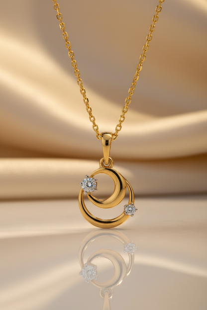 Starlit Diamond Pendant
