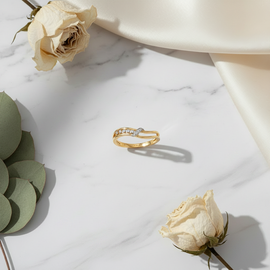 Sway Diamond Ring