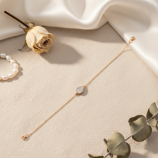 Teardrop Diamond Bracelet