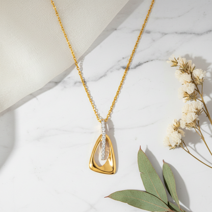 Triangle Droplet Pendant