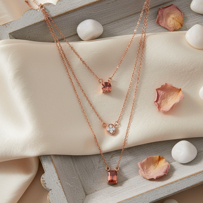 Triple Chain Necklace