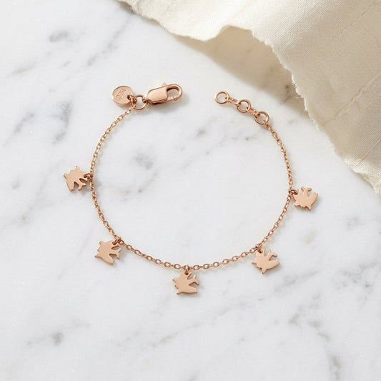Butterfly Charm Bracelet