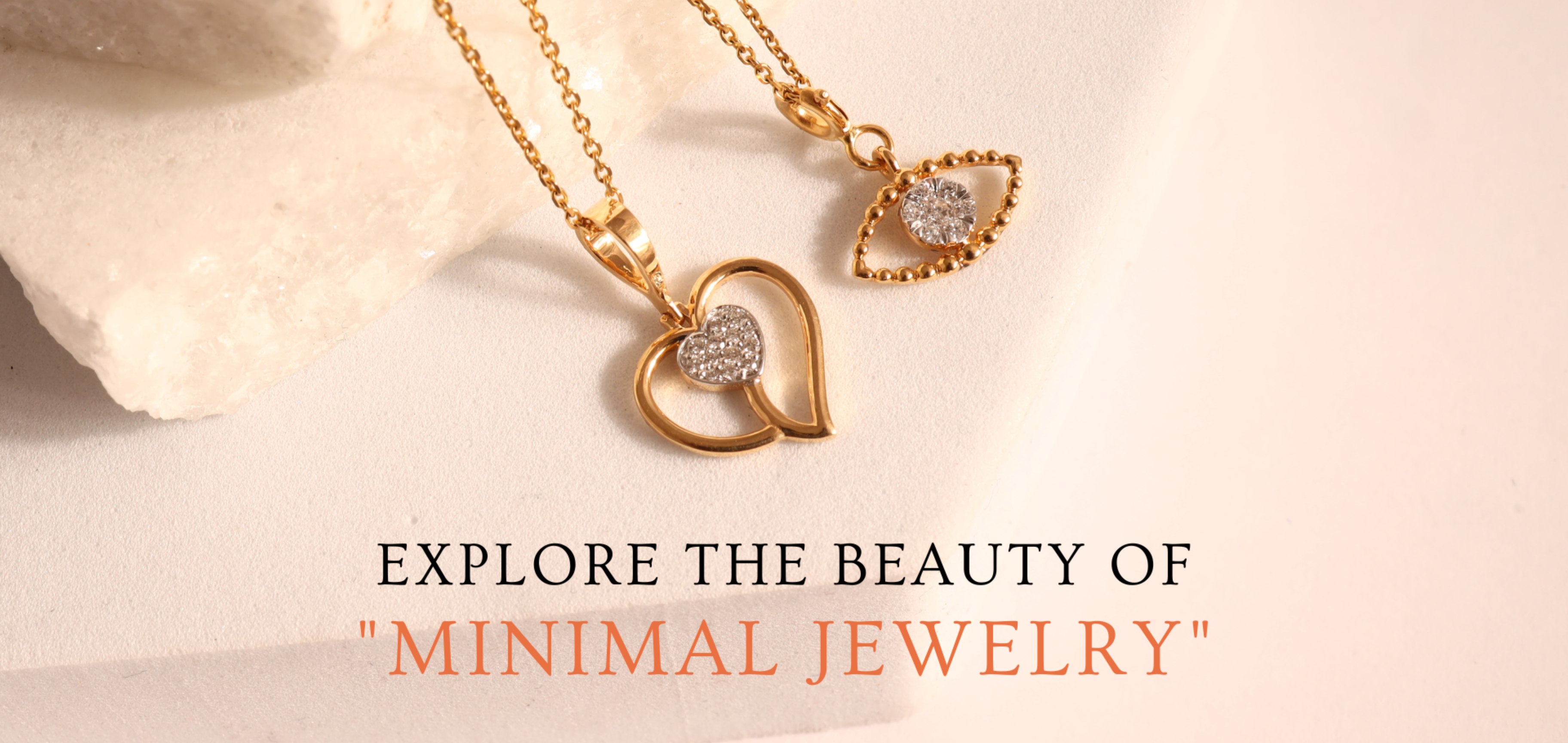 Explore the beauty of minimal jewelry with Caratly. Discover affordable diamond jewelry, 18kt gold jewelry online, IGI-certified diamonds, VVS diamond jewelry, and luxury jewelry under 10k, 15k, 30k, and 50k. Shop BIS hallmarked and personalized jewelry, perfect for everyday wear or special occasions at Caratly Luxury Jewels.