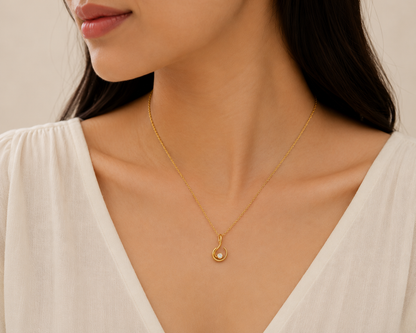 Hook Diamond Pendant
