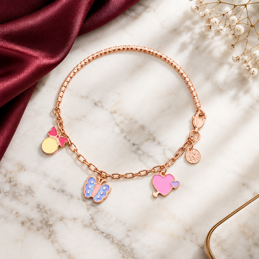 Joy Charm Gold Bracelet