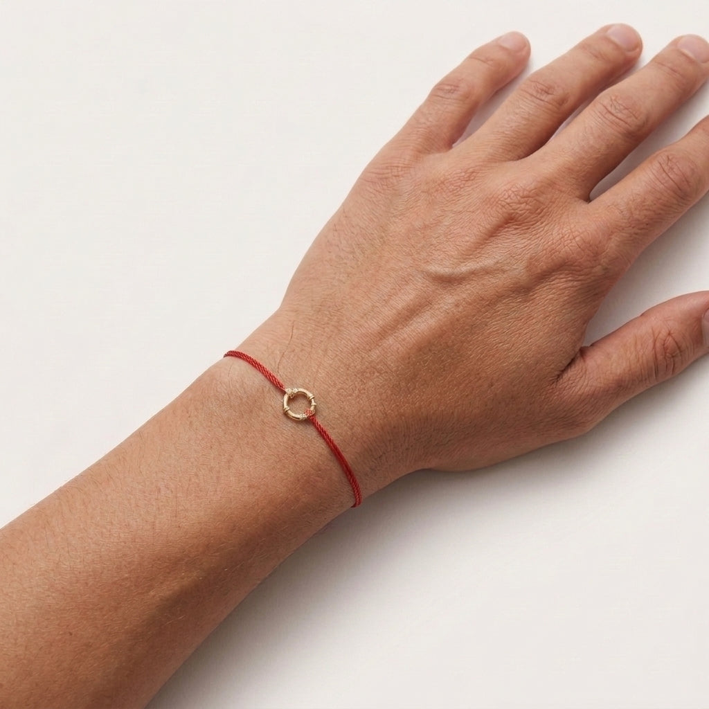 Circle Diamond Rakhi