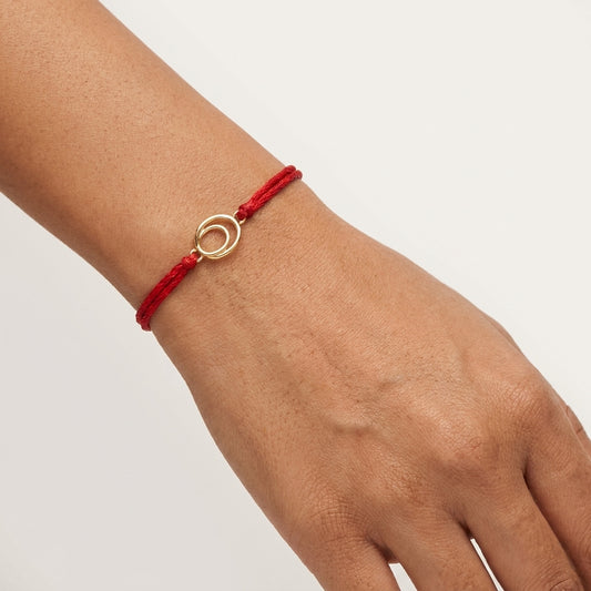 Circle Gold Rakhi