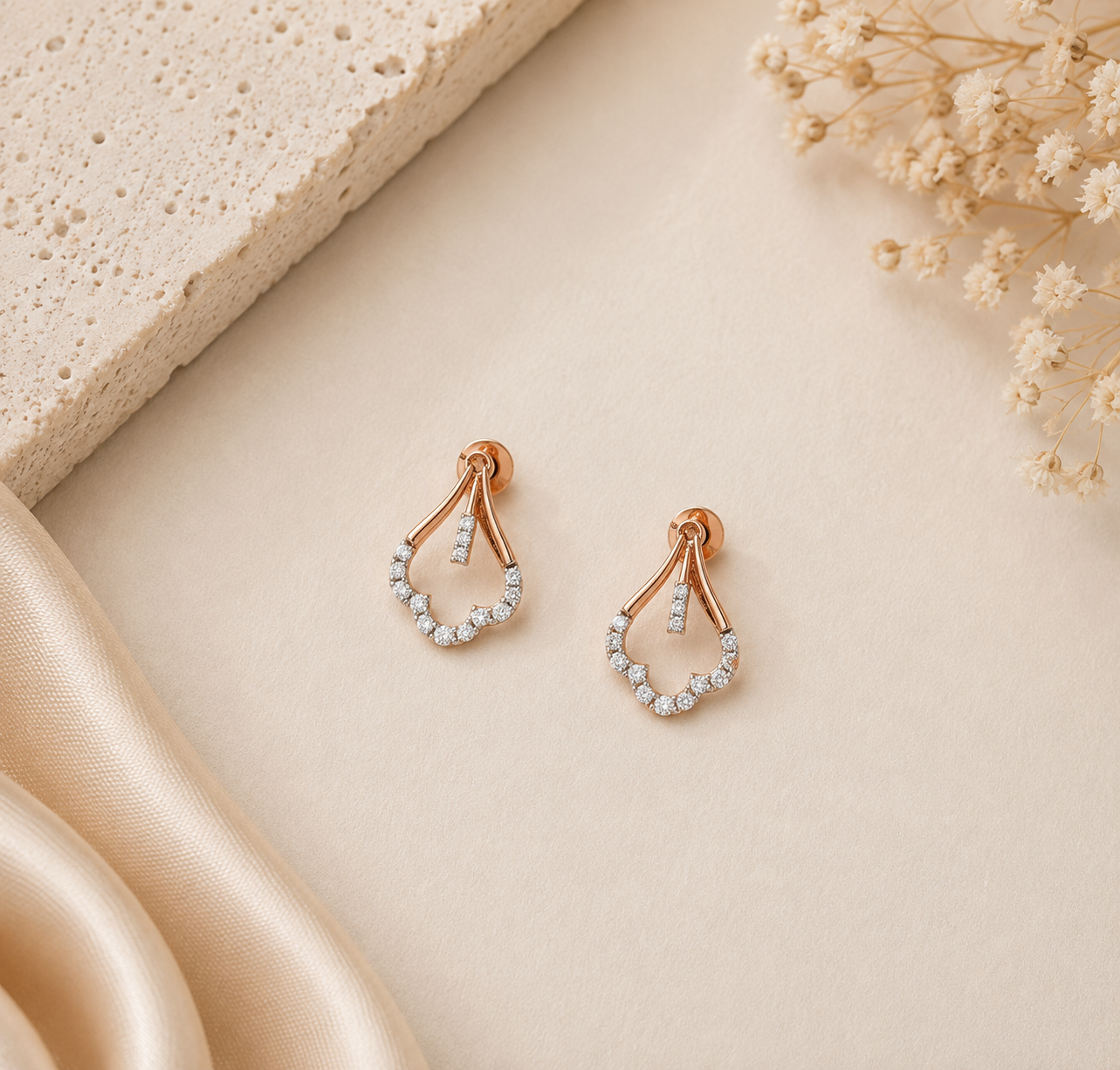 Clubs Diamond Earring
