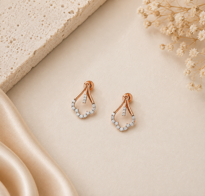 Clubs Diamond Earring