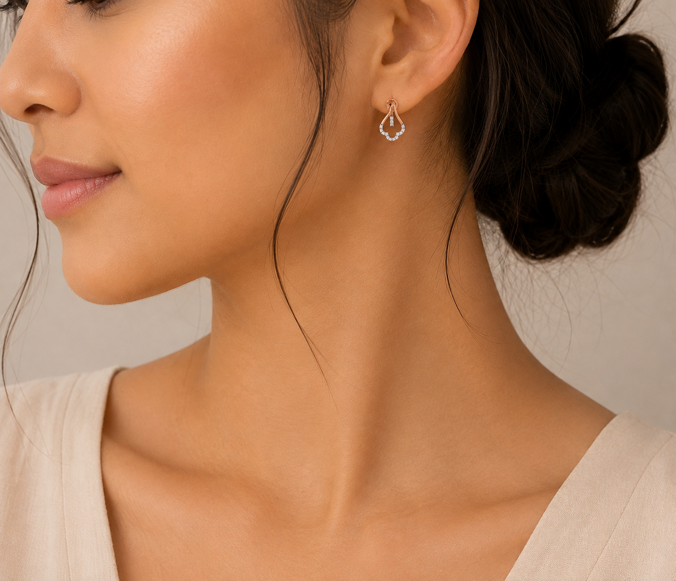 Clubs Diamond Earring