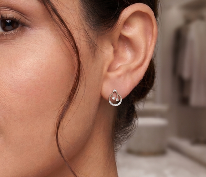 Crescendo Diamond Earring