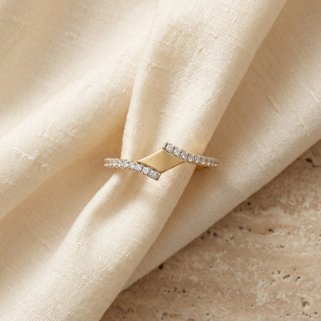Dainty Diamond Ring