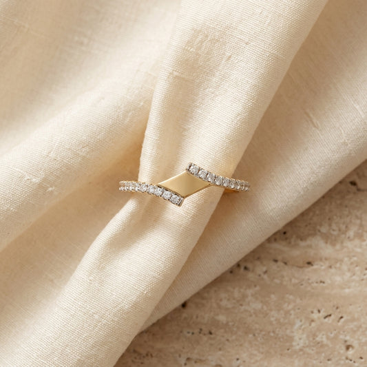 Dainty Diamond Ring