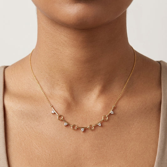 Dainty Diamond Necklace