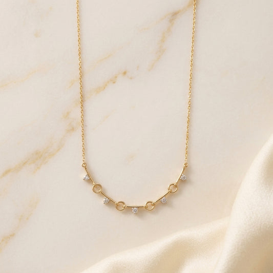 Dainty Diamond Necklace